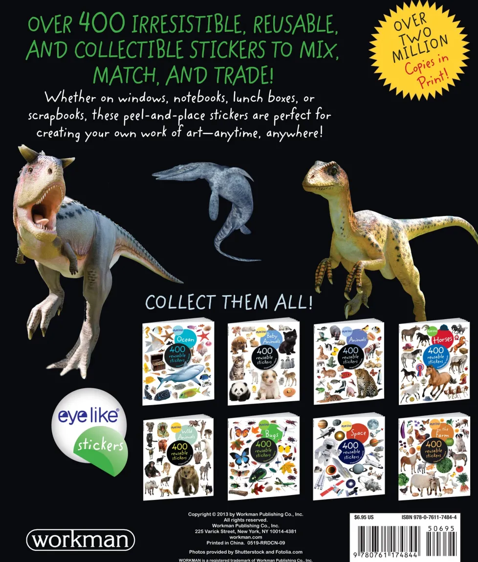 EyeLike Stickers: Dinosaurs