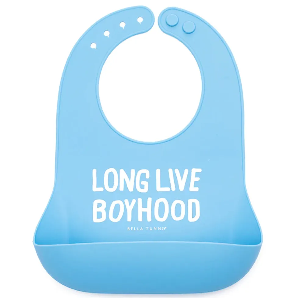 Bella Tunno Wonder Bib: Long Live Boyhood