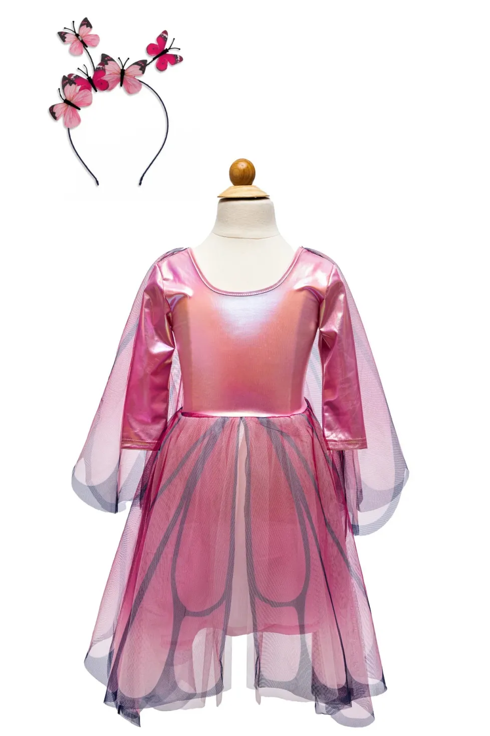 Great Pretenders Butterfly Twirl Dress with Wings 3/4