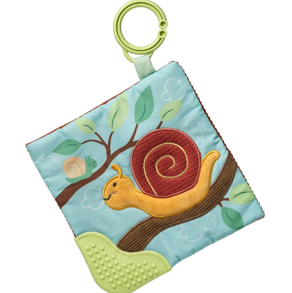 Mary Meyer® Crinkle Teether: Skippy Snail 6"