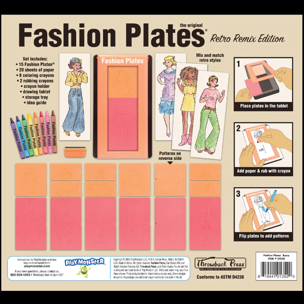 Fashion Plates Retro Remix Edition