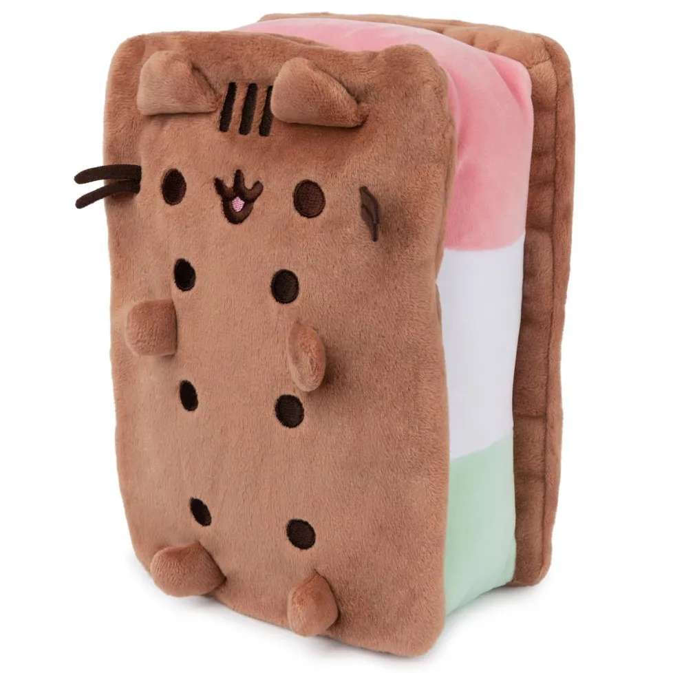 Pusheen Neapolitan Ice Cream Sandwich 9.5"