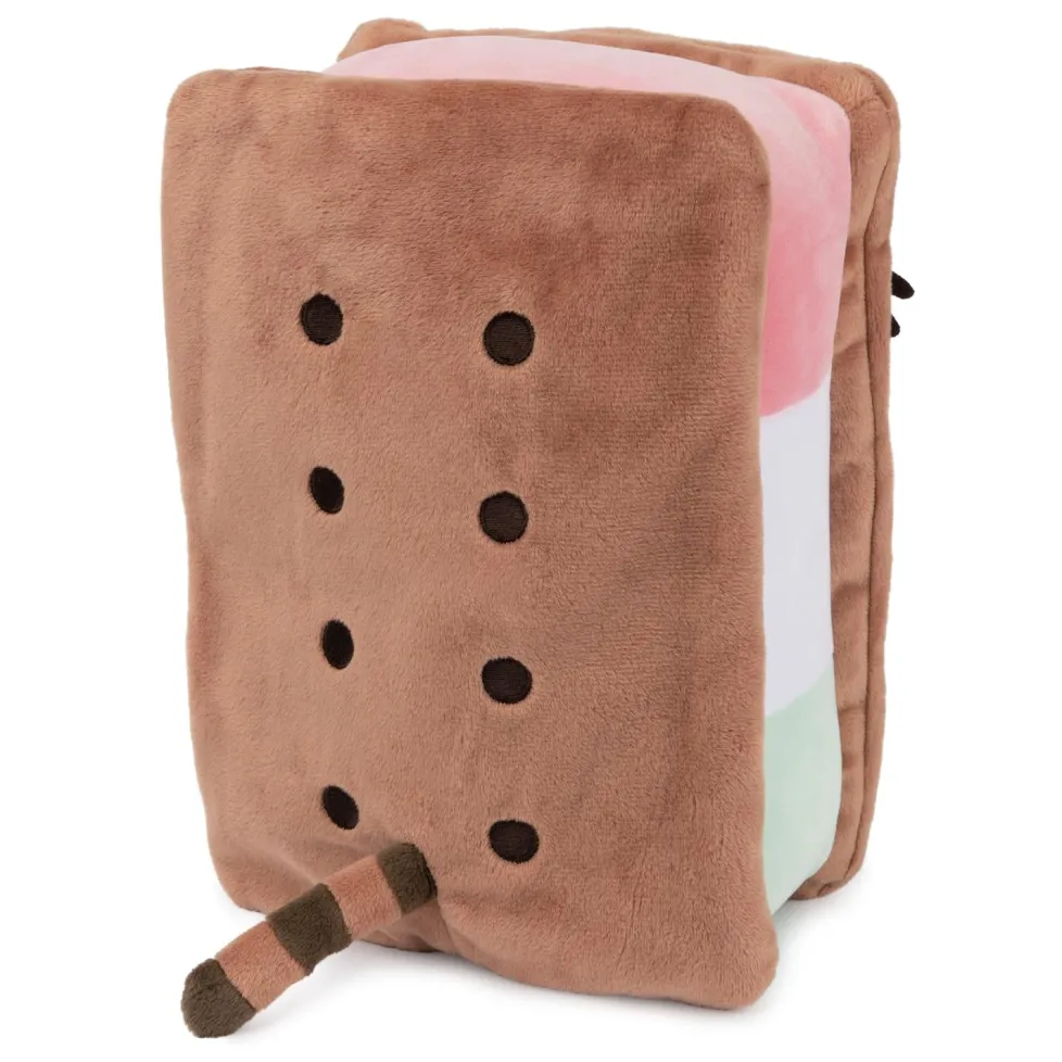 Pusheen Neapolitan Ice Cream Sandwich 9.5"