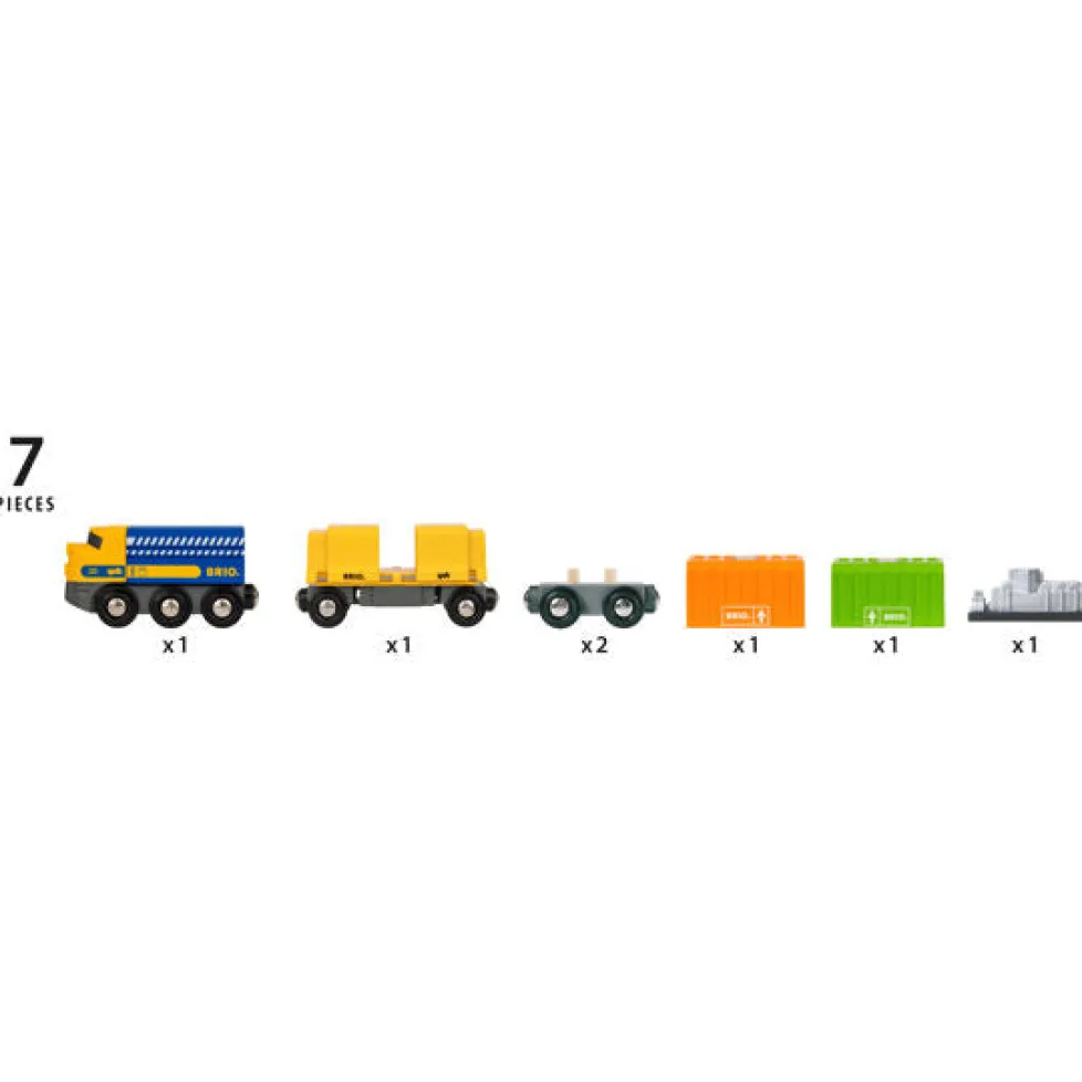 Brio Three-Wagon Cargo Train 33982