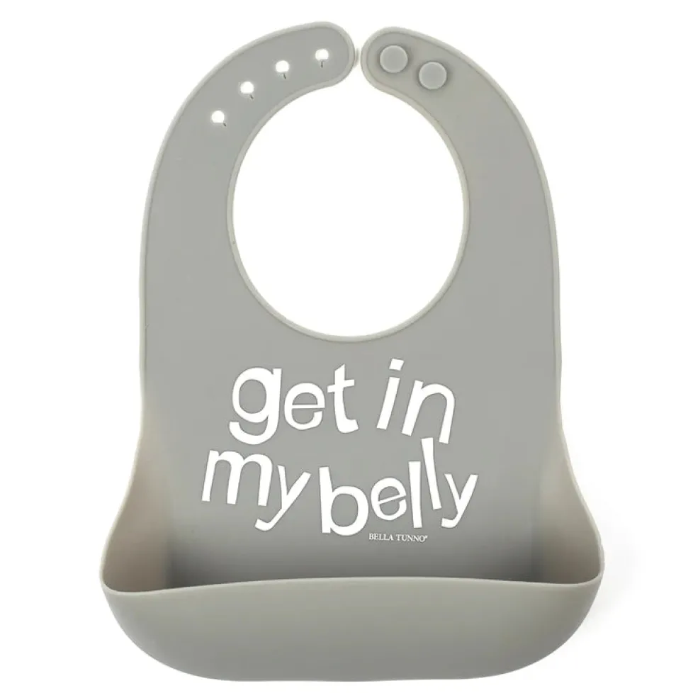 Bella Tunno Wonder Bib: Get in My Belly