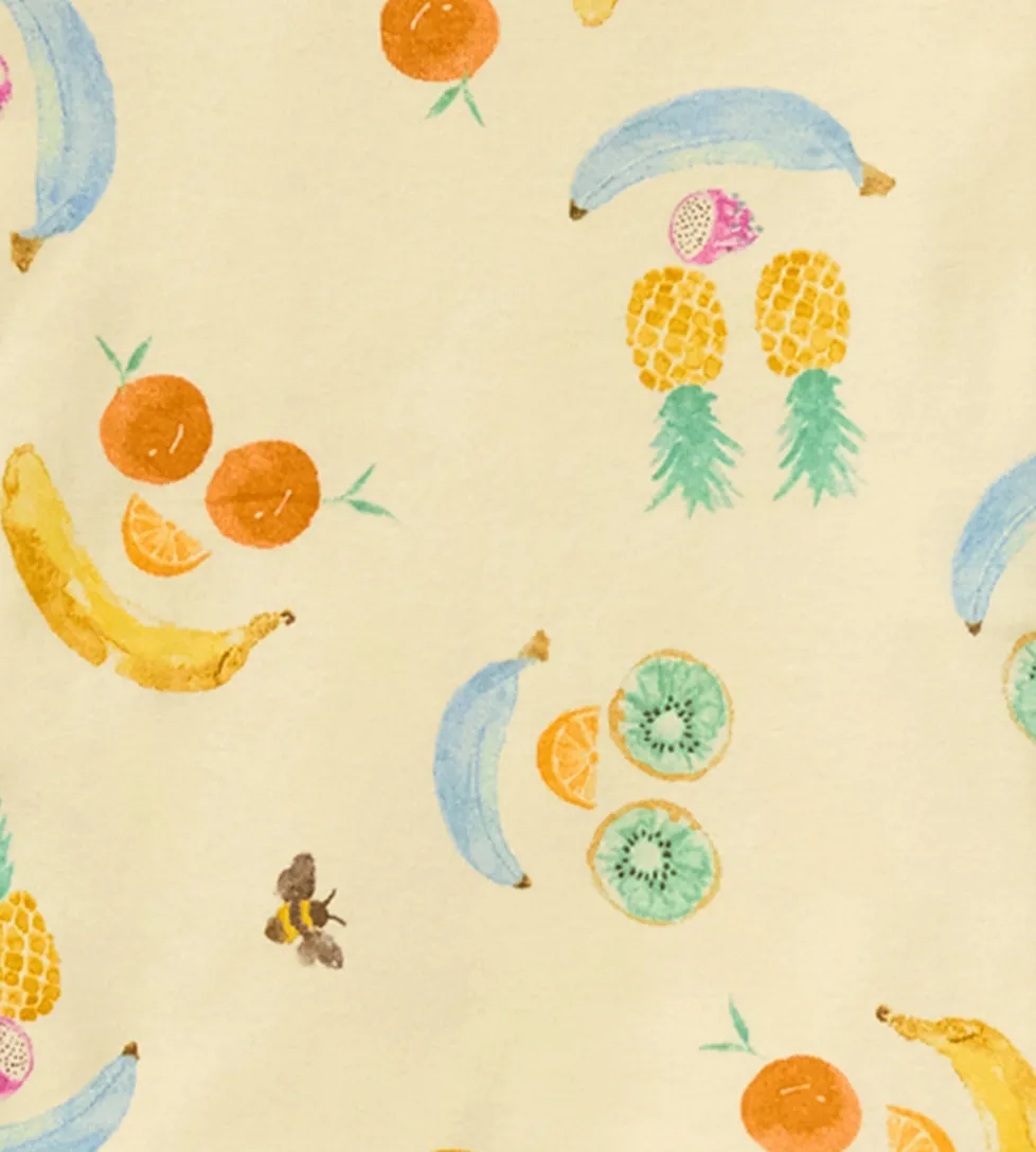 Burt's Bees Organic Baby One-Piece Sleep & Play Play With Your Food