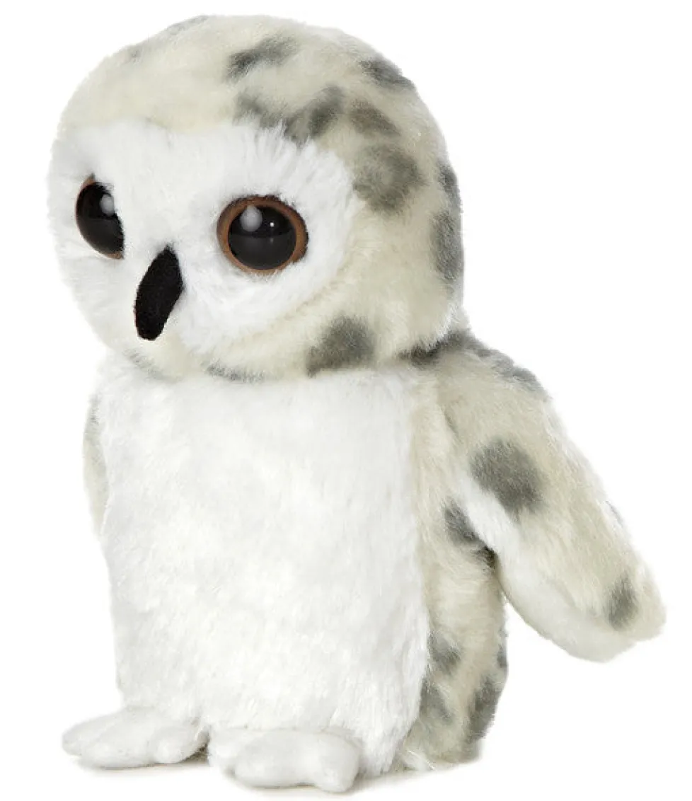 Aurora Mini Flopsie Snowy Owl 8"