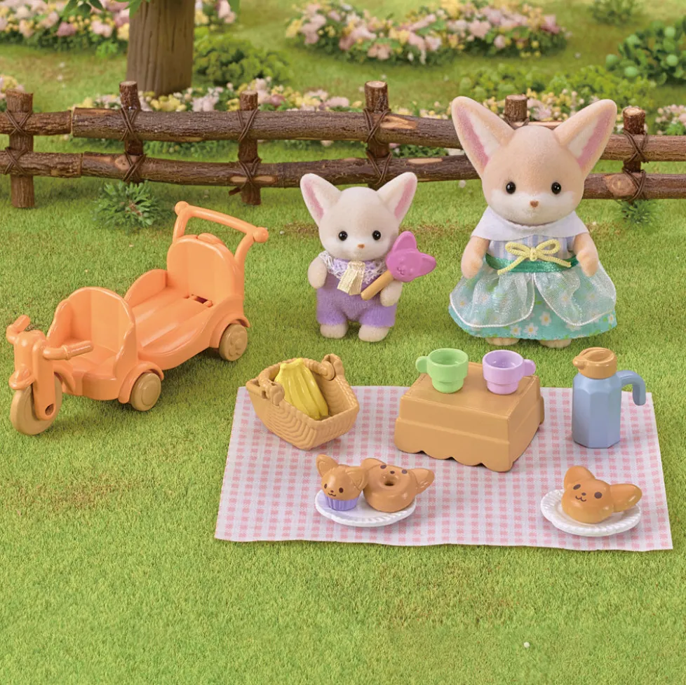 Calico Critters Sunny Picnic Set Fennec Fox