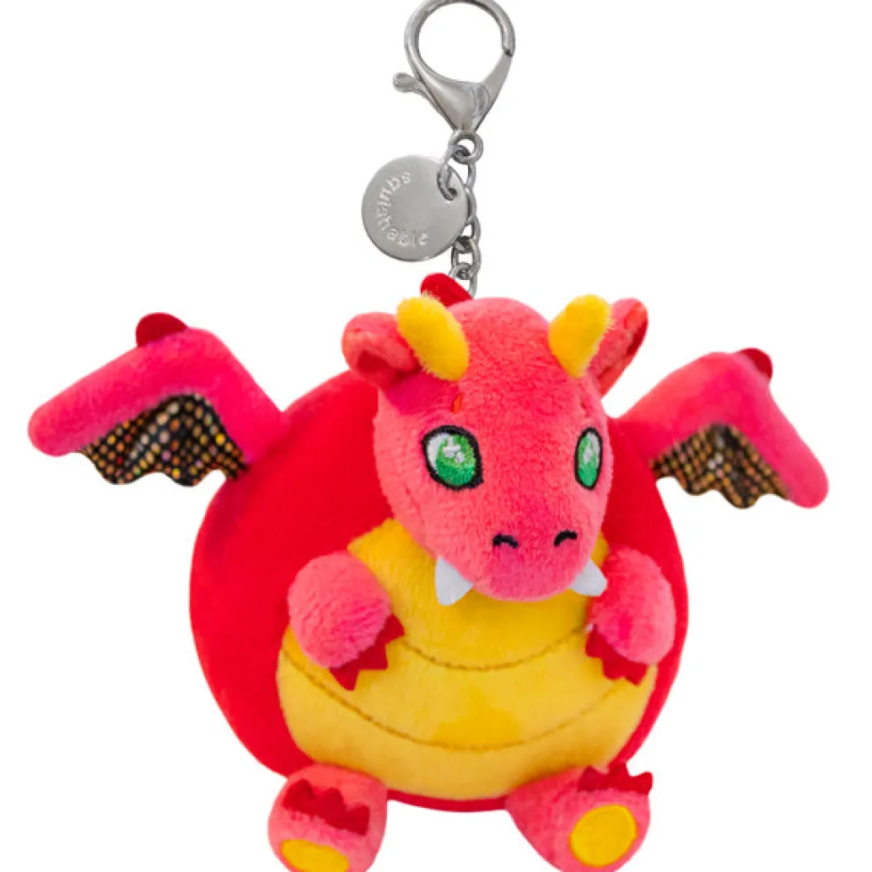 Squishable® Micro Keychain: Red Dragon 3" - Discontinued