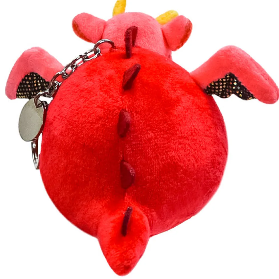 Squishable® Micro Keychain: Red Dragon 3" - Discontinued