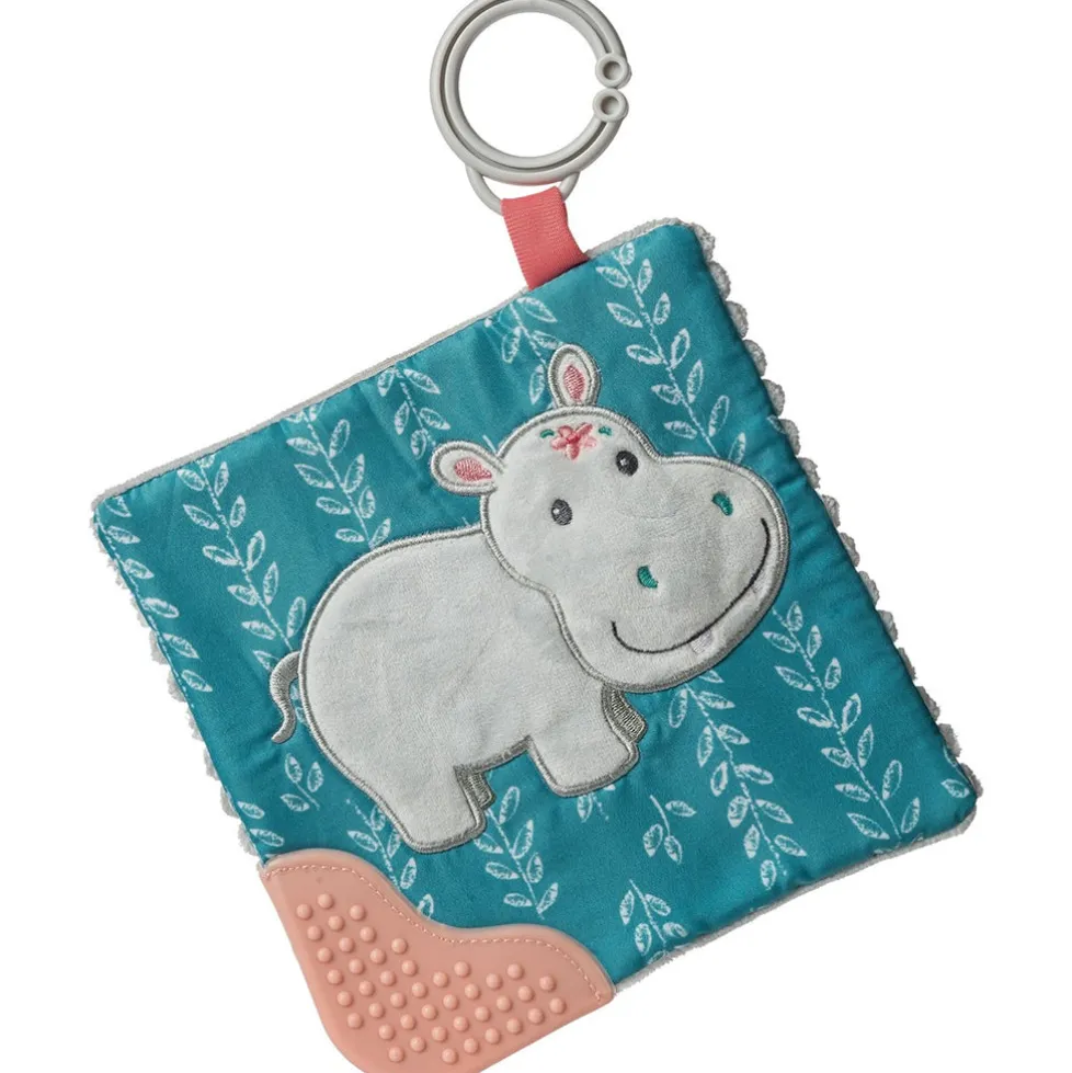 Mary Meyer® Crinkle Teether: Jewel Hippo 6"