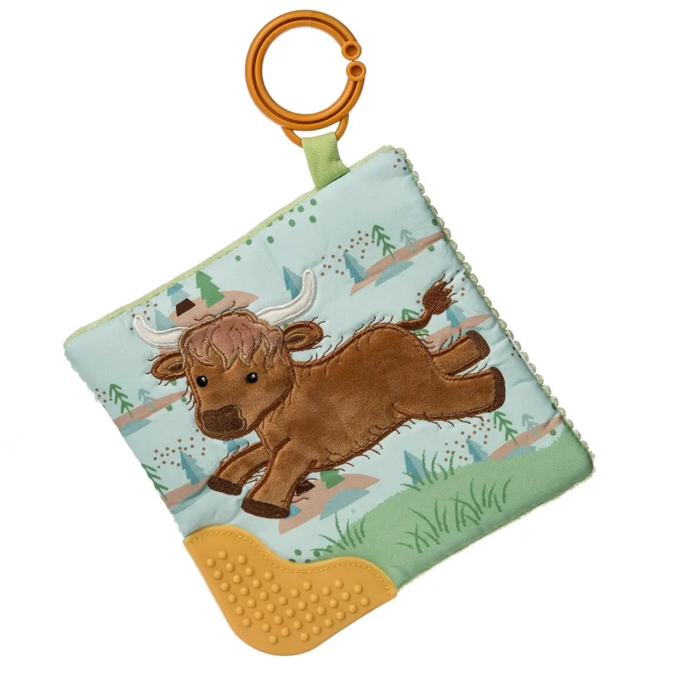 Mary Meyer® Crinkle Teether: Hetty Highland Cow 6"