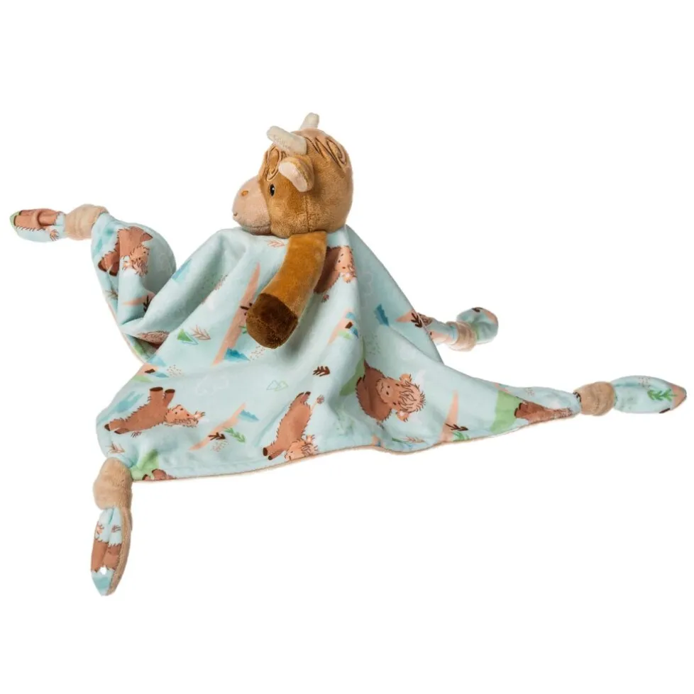 Mary Meyer® Character Blanket: Hetty Highland Cow 12"
