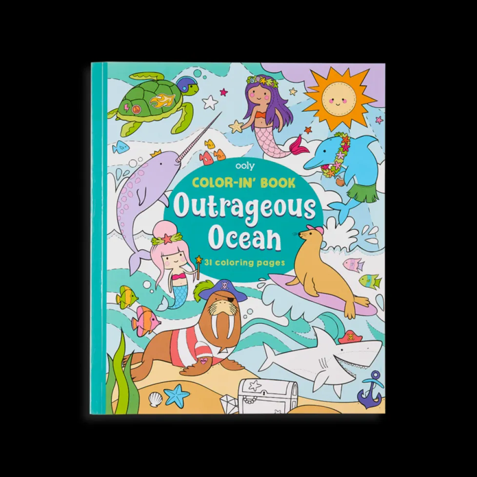 Ooly Color-In' Book - Outrageous Ocean