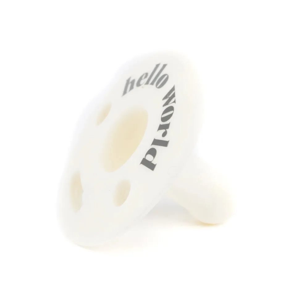 Bella Tunno Bubbi Pacifier: Hello World