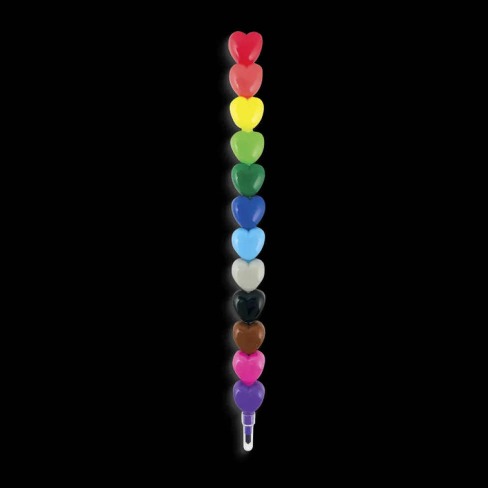 Ooly Heart to Heart Stacking Crayons