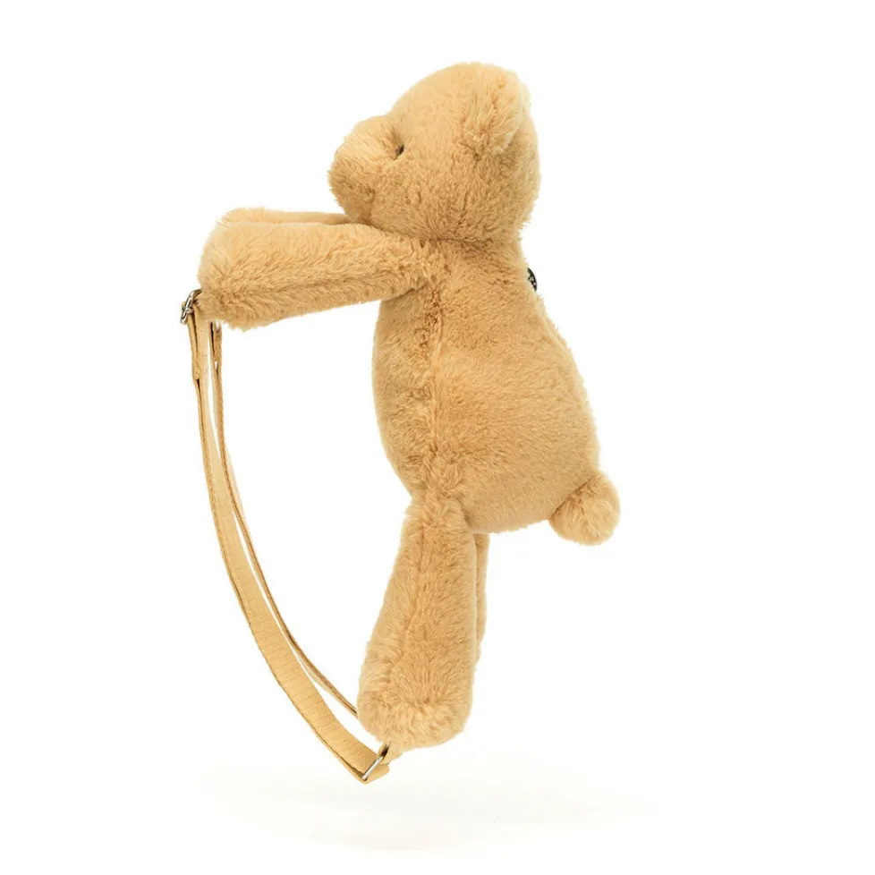 Jellycat Smudge Bear Backpack 17"