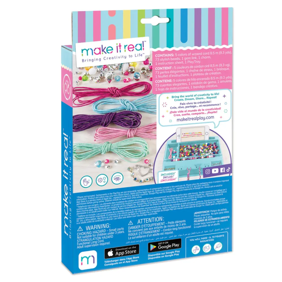 Make it Real: Rainbow Bling Bracelets