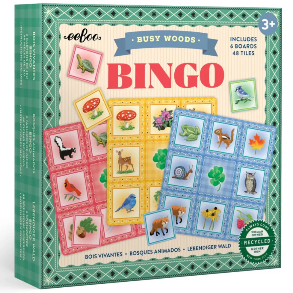 eeBoo Busy Woods Bingo
