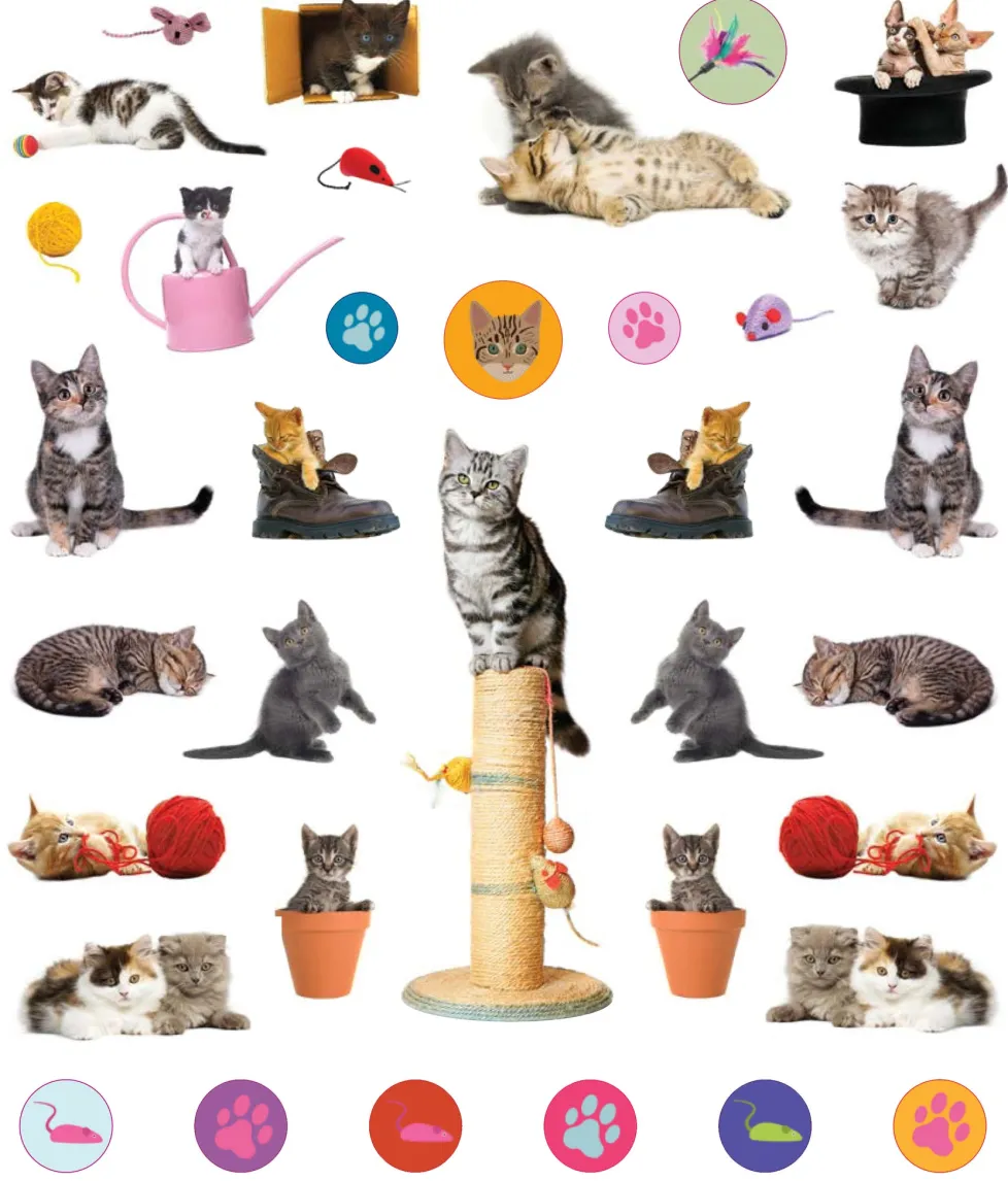 EyeLike Stickers: Kittens