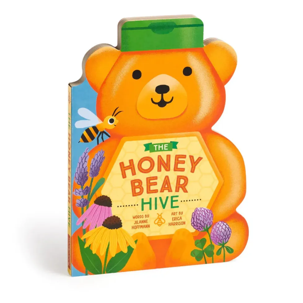 Mudpuppy The Honey Bear Hive Shaped Board Book