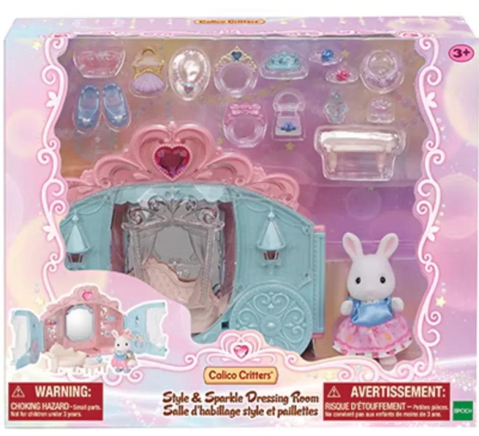 Calico Critters Sparkle & Style Dressing Room