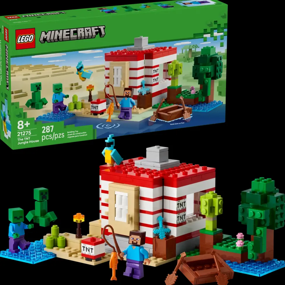 LEGO® Minecraft™ The TNT Jungle House 21275