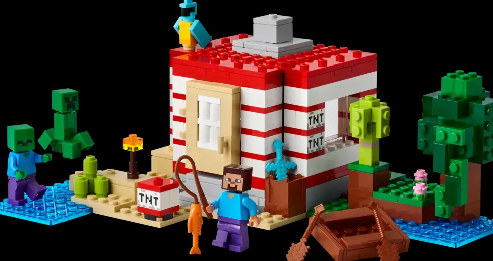 LEGO® Minecraft™ The TNT Jungle House 21275