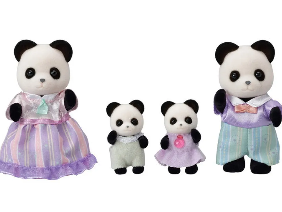 Calico Critters Pookie Panda Family