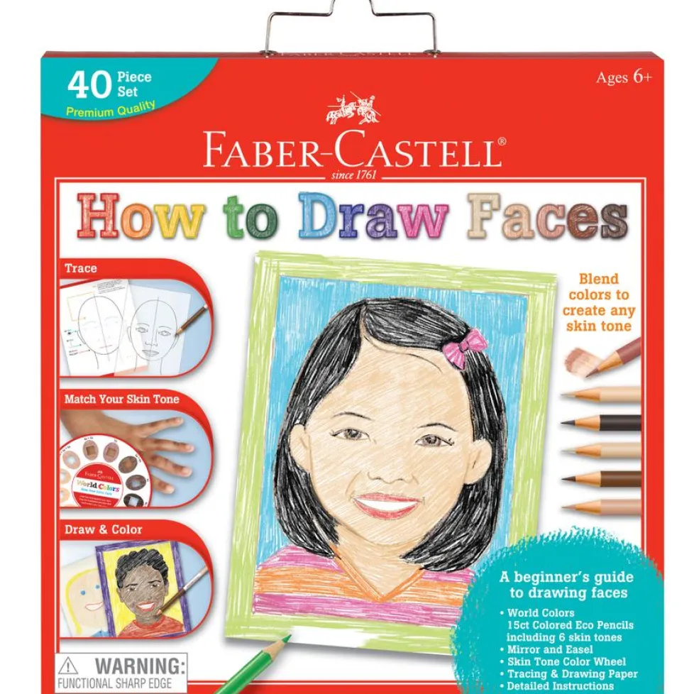 Faber-Castell World Colors How to Draw Faces