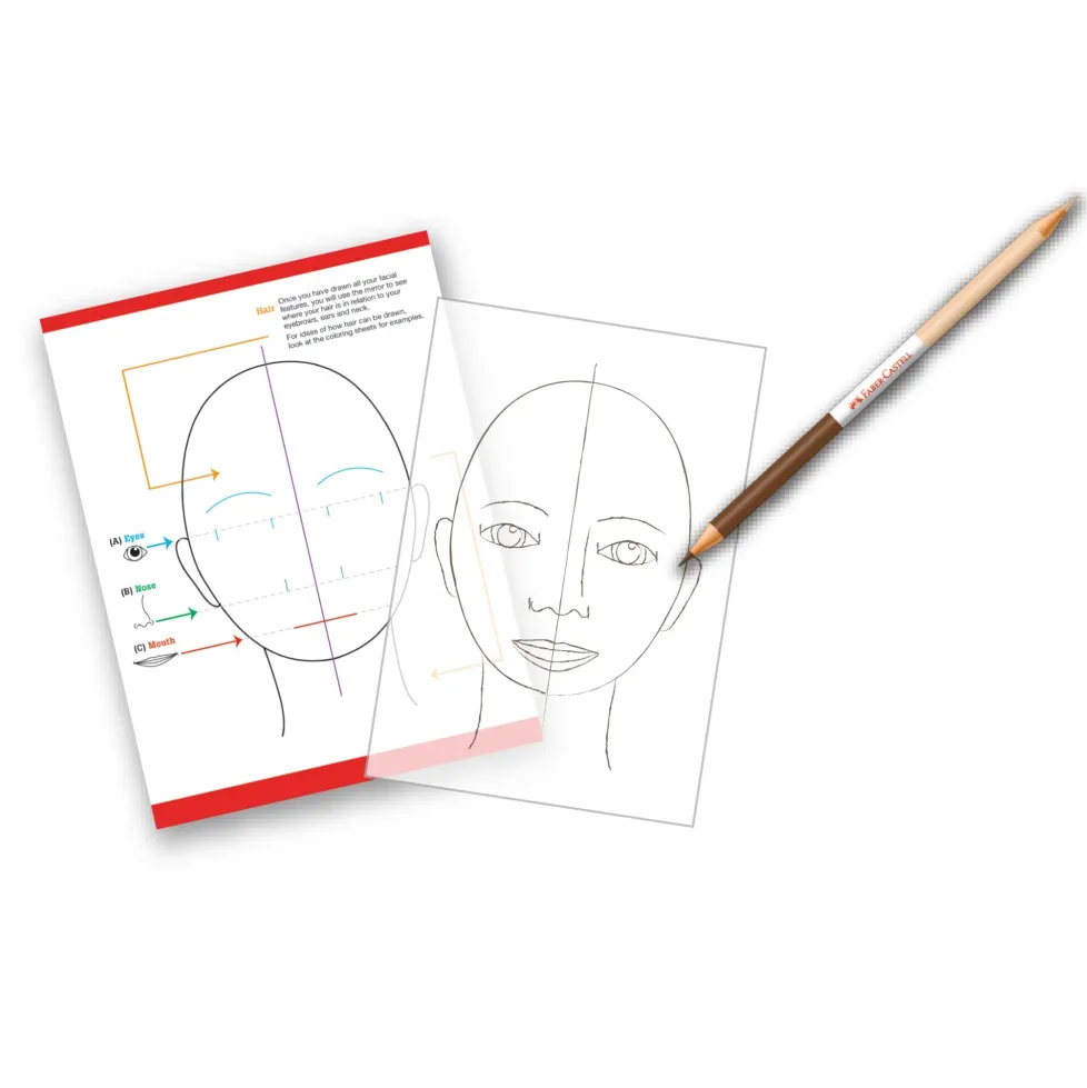 Faber-Castell World Colors How to Draw Faces
