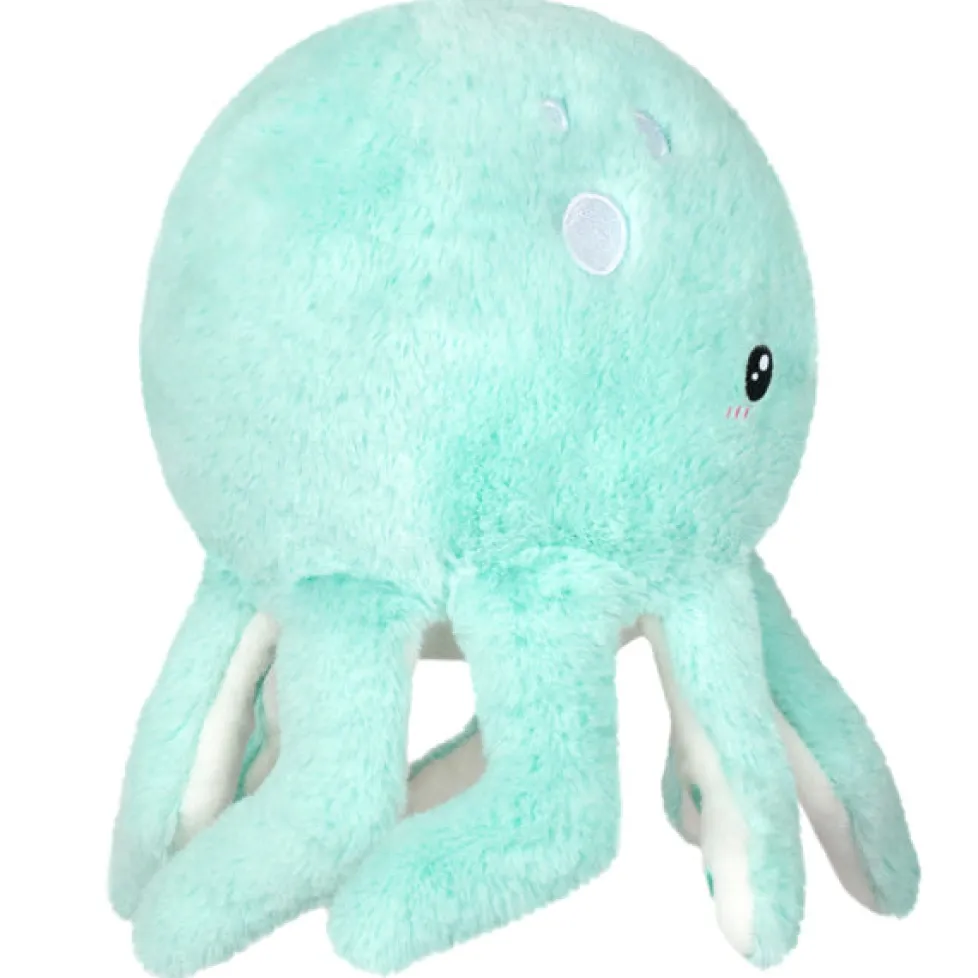 Squishable® Snugglemi Snackers Cute Octopus Mint 6"