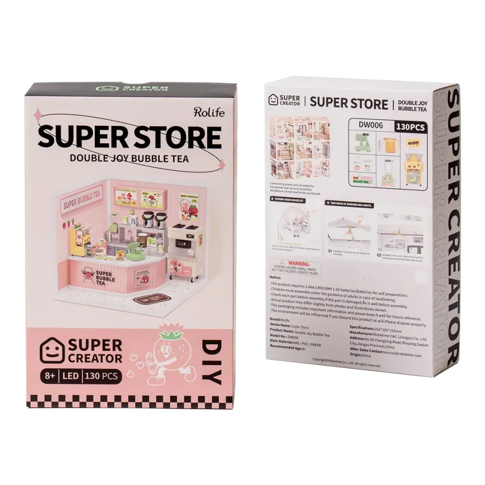 Hands Craft DIY Super Creator Kit - Double Joy Bubble Tea