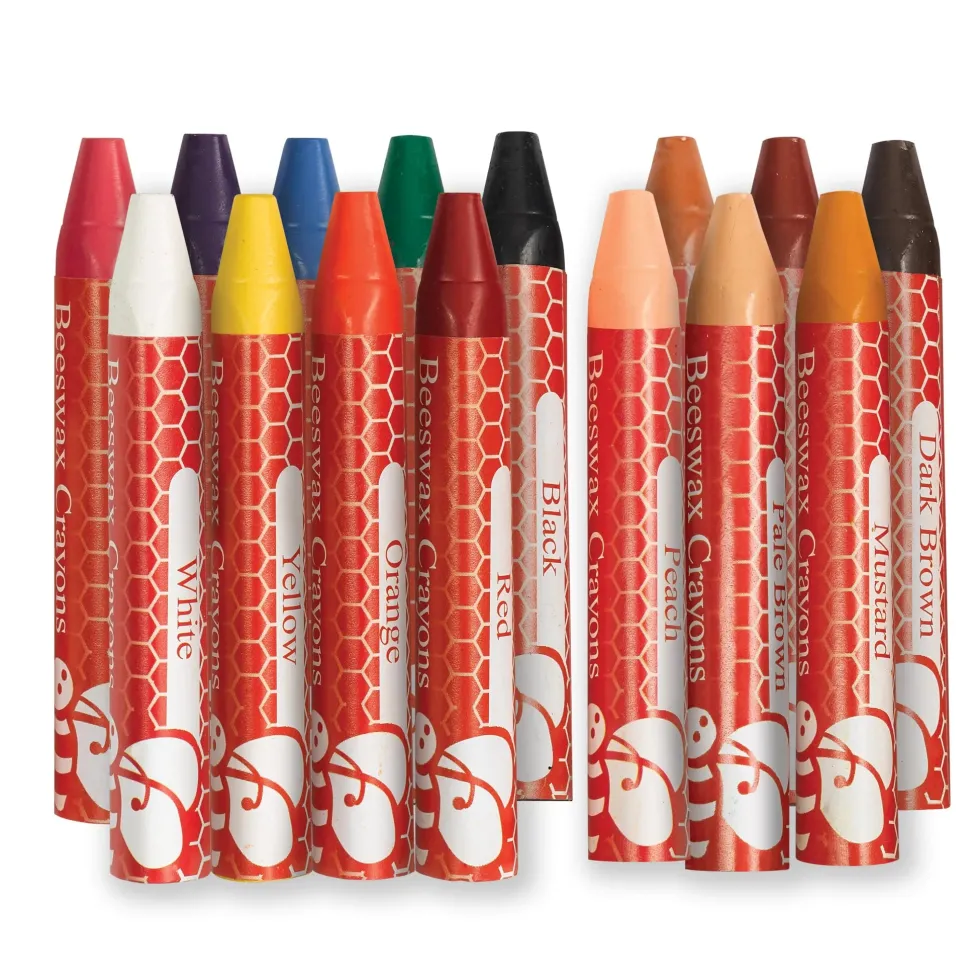 Faber-Castell World Colors Beeswax Crayons - 15 count