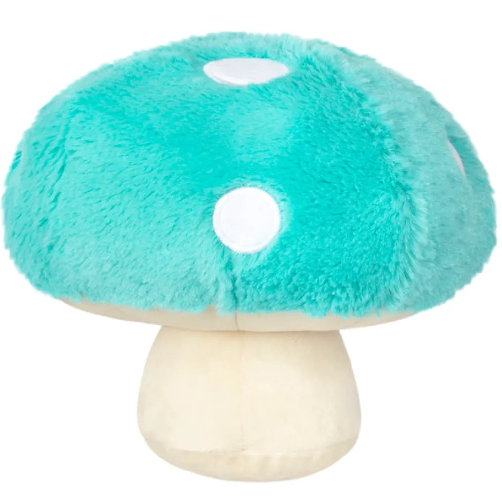 Squishable® Snugglemi Snackers Turquoise Mushroom 6"
