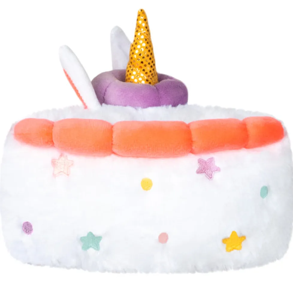 Squishable® Snugglemi Snackers Unicorn Cake 4.5"