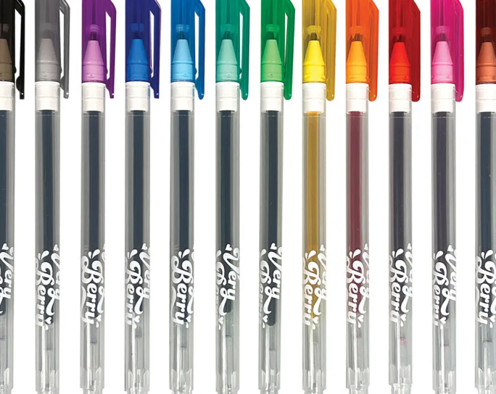 Ooly Very Berry Scented Gel Pens - Set of 12