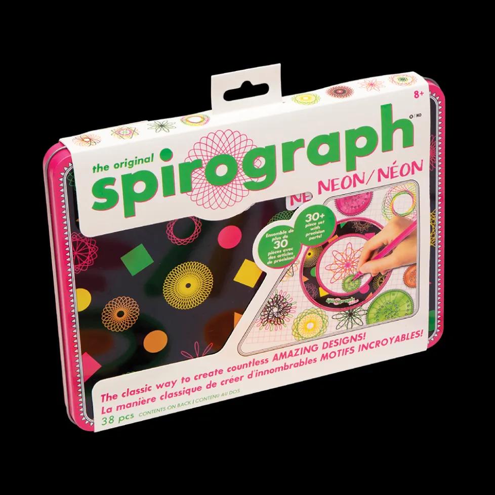 Spirograph Travel Tin Neon