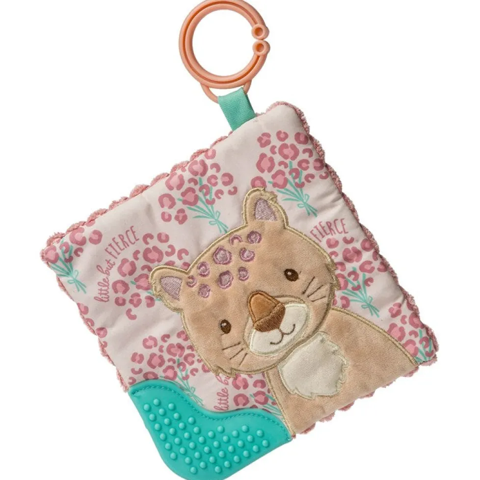 Mary Meyer® Crinkle Teether: Little Bit Fierce Leopard 6"