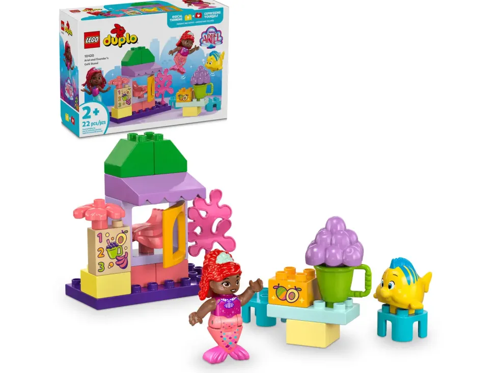 LEGO® DUPLO® Ariel and Flounder's Café Stand 10420