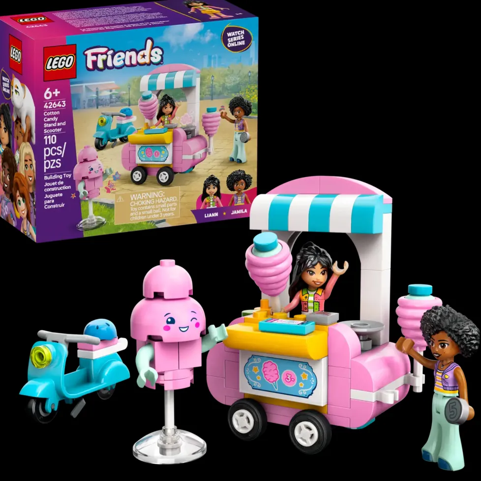 LEGO® Friends Cotton Candy Stand and Scooter 42643
