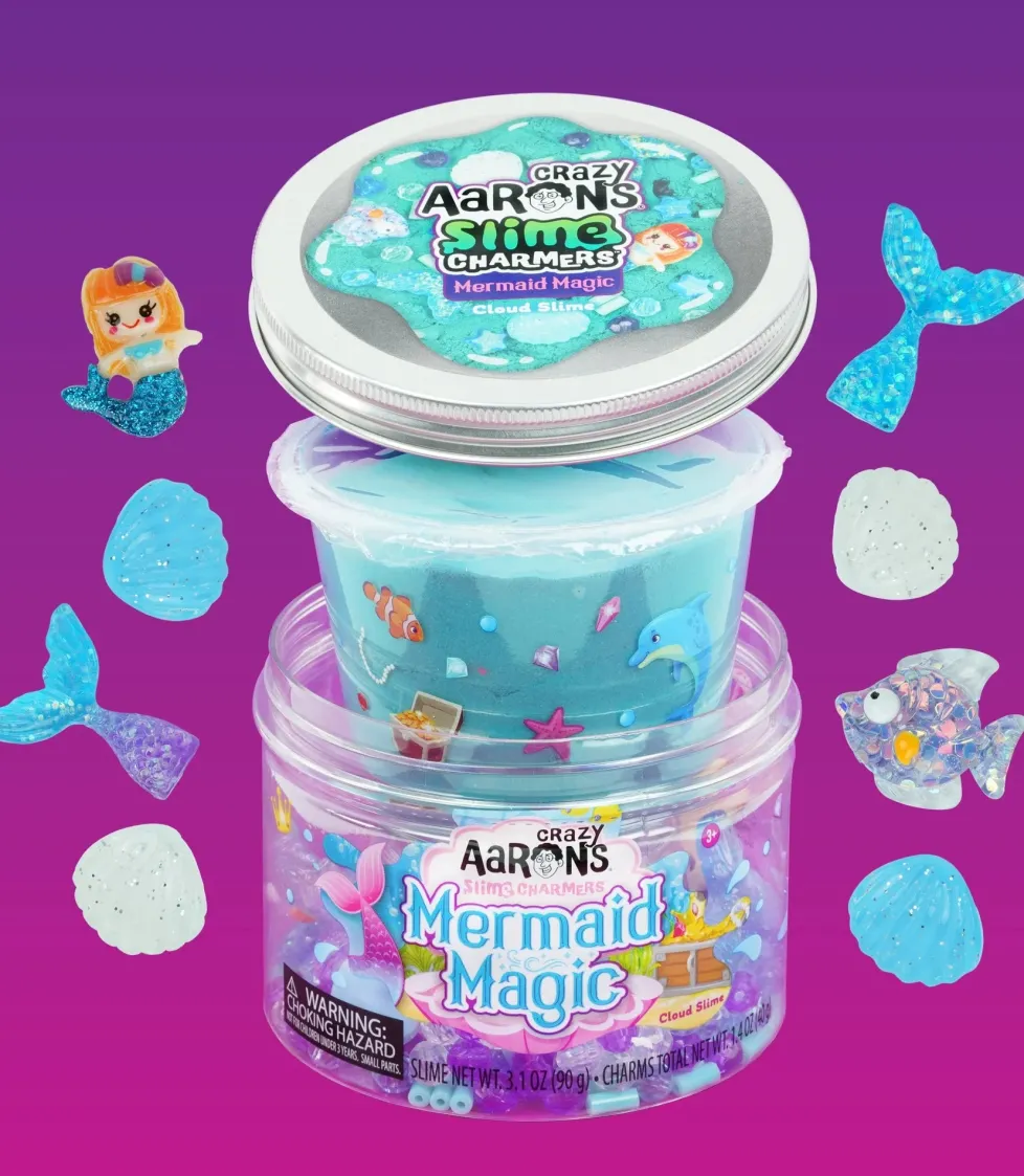 Crazy Aaron's® Slime Charmers™: Mermaid Magic