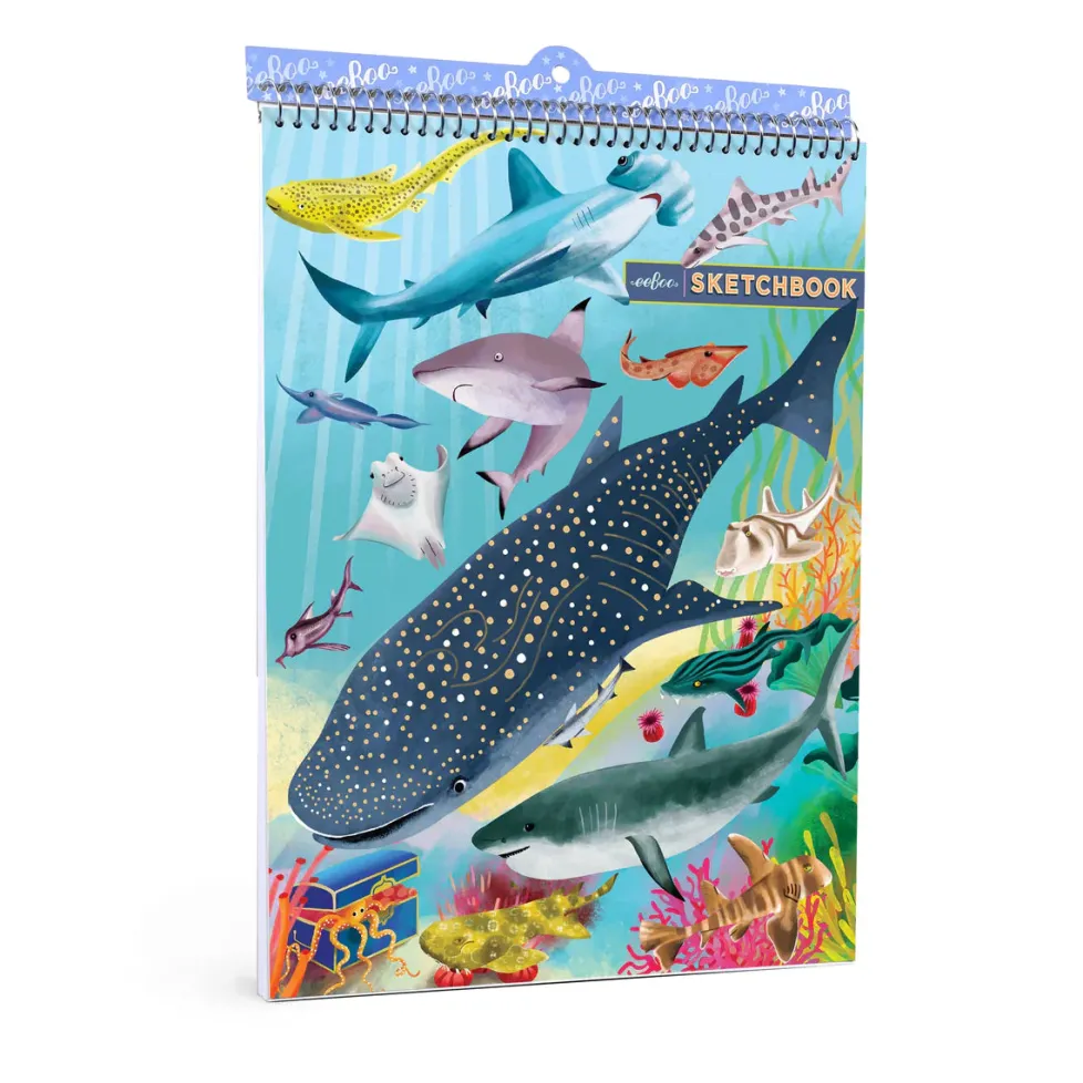 eeBoo Sketchbook: Shark