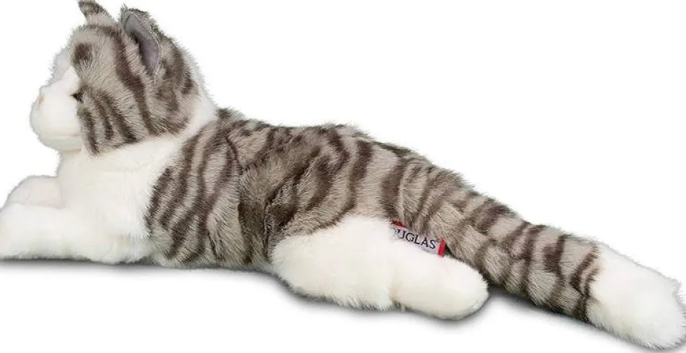 Douglas Smokey Floppy Gray Cat 19"