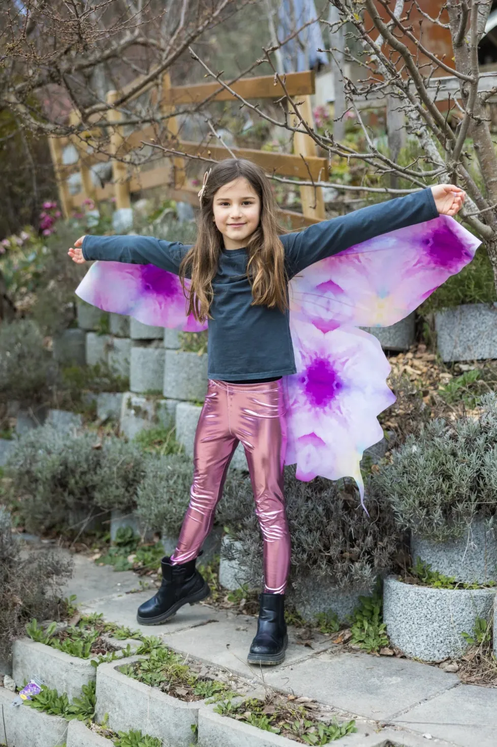 Great Pretenders Ombre Butterfly Soft Wings Size 4/6
