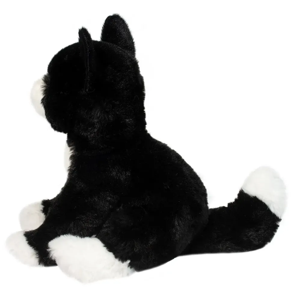 Douglas Soft Beckie Black & White Cat 12"