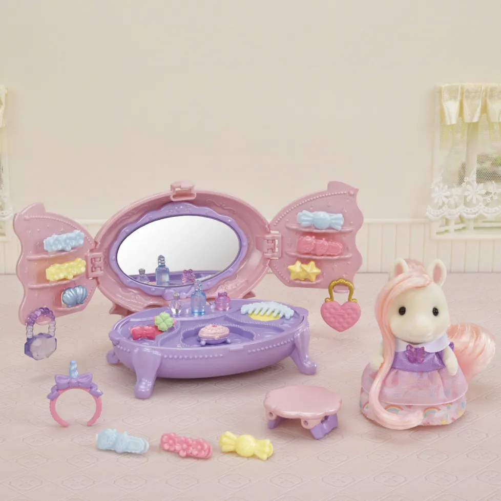 Calico Critters Pony's Vanity Dresser Set