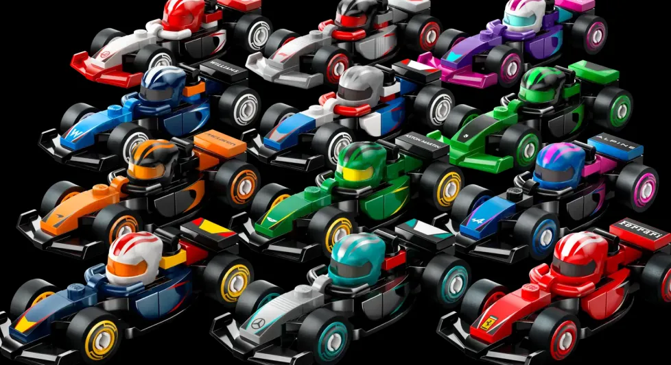 LEGO® F1® Collectible Race Cars 71049