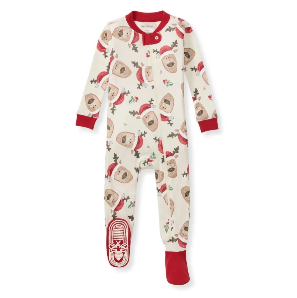 Burt's Bees Organic Baby One-Piece Sleeper Guide My Sleigh
