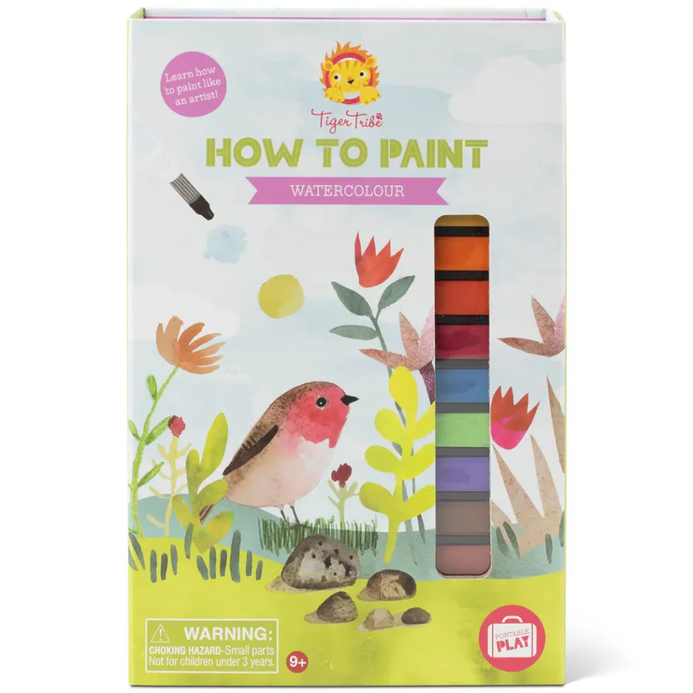 Tiger Tribe - How to Paint: Watercolor